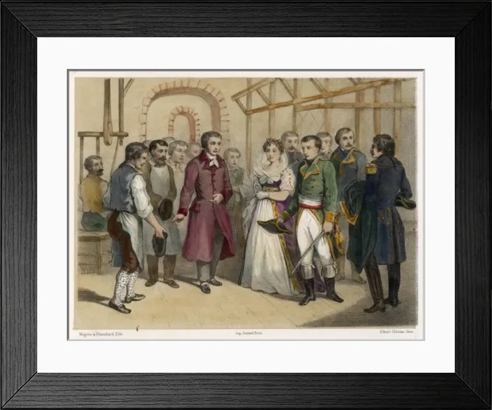 Framed Print : Joseph-Marie Jacquard Framed Print : Joseph-Marie Jacquard