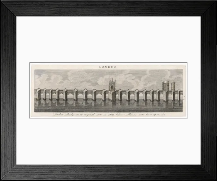 Framed Print : (Old) London Bridge Framed Print : (Old) London Bridge
