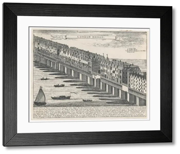 Framed Print : (Old) London Bridge