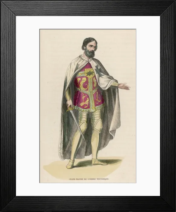 Framed Print : Teutonic Knights / Master Framed Print : Teutonic Knights / Master