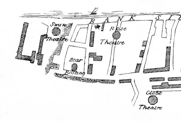 Bankside Map Theatres