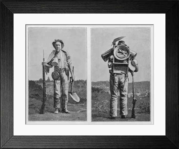 Framed Print : American Prospector Framed Print : American Prospector