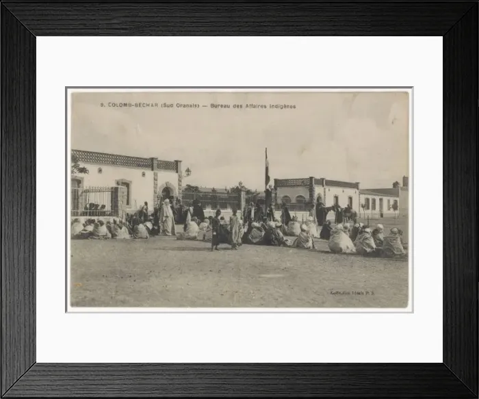 Framed Print : French Bureau, Algeria Framed Print : French Bureau, Algeria