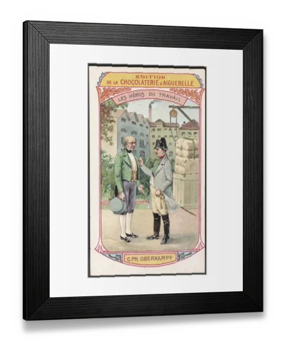 Framed Print : C-P Oberkampf Framed Print : C-P Oberkampf