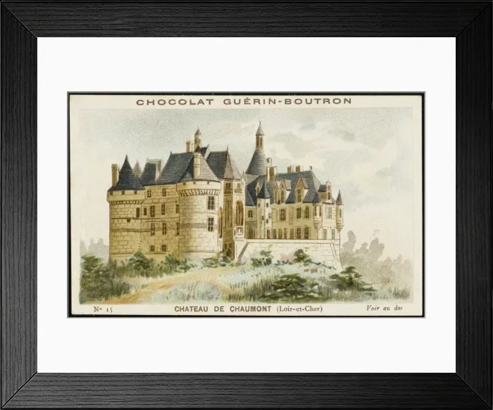 Framed Print : Chateau De Chaumont Framed Print : Chateau De Chaumont