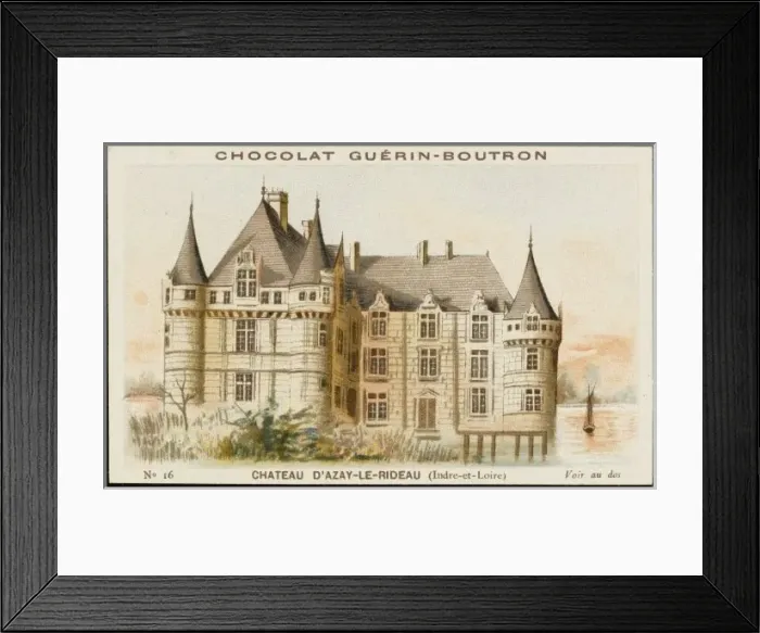 Framed Print : Chateau / Azay Le Rideau Framed Print : Chateau / Azay Le Rideau