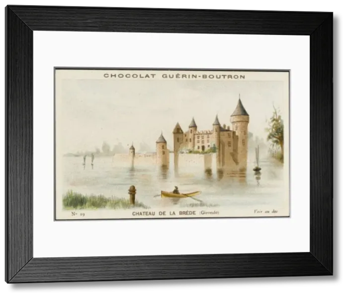 Framed Print : France / La Brede Chateau Framed Print : France / La Brede Chateau