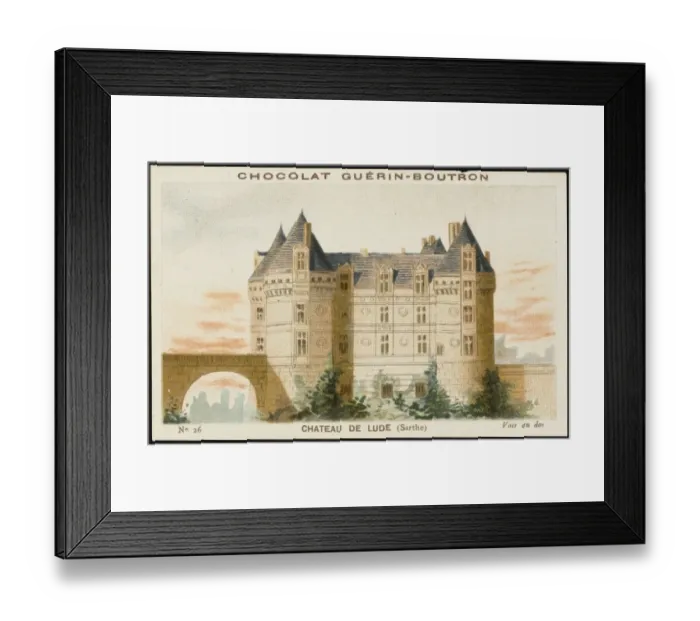 Framed Print : France / Lude Framed Print : France / Lude
