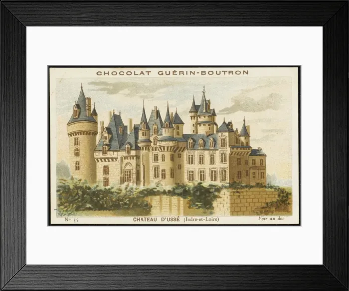 Framed Print : Chateau D usse Framed Print : Chateau D usse