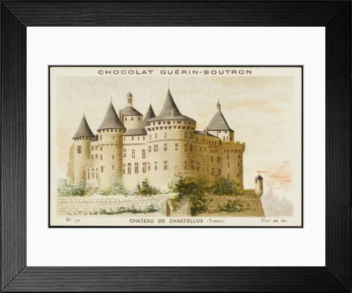 Framed Print : Chateau De Chastellux Framed Print : Chateau De Chastellux