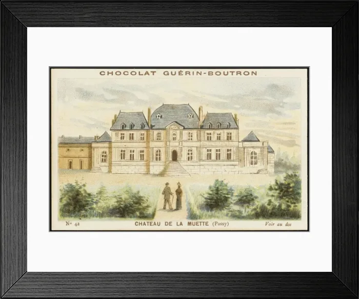 Framed Print : France / La Muette Chateau Framed Print : France / La Muette Chateau