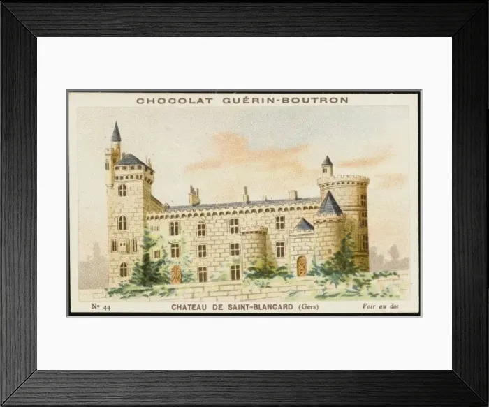 Framed Print : France / Saint-Blancard Framed Print : France / Saint-Blancard