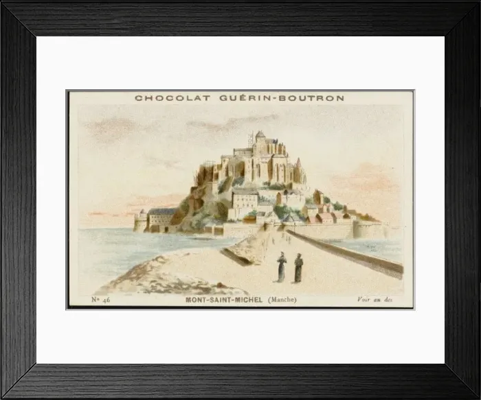 Framed Print : France / Mont Saint-Michel Framed Print : France / Mont Saint-Michel