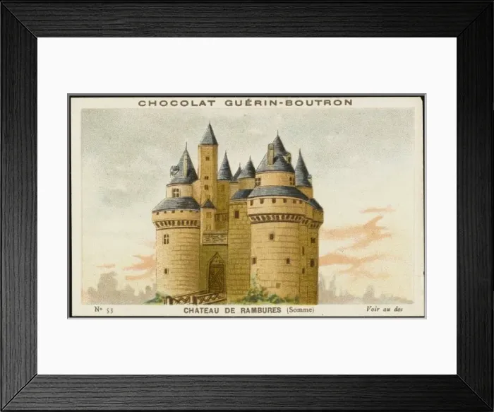 Framed Print : Chateau De Rambures Framed Print : Chateau De Rambures