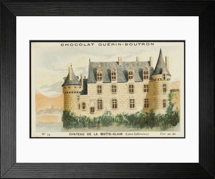 Framed Print : France / La Motte-Glain Framed Print : France / La Motte-Glain