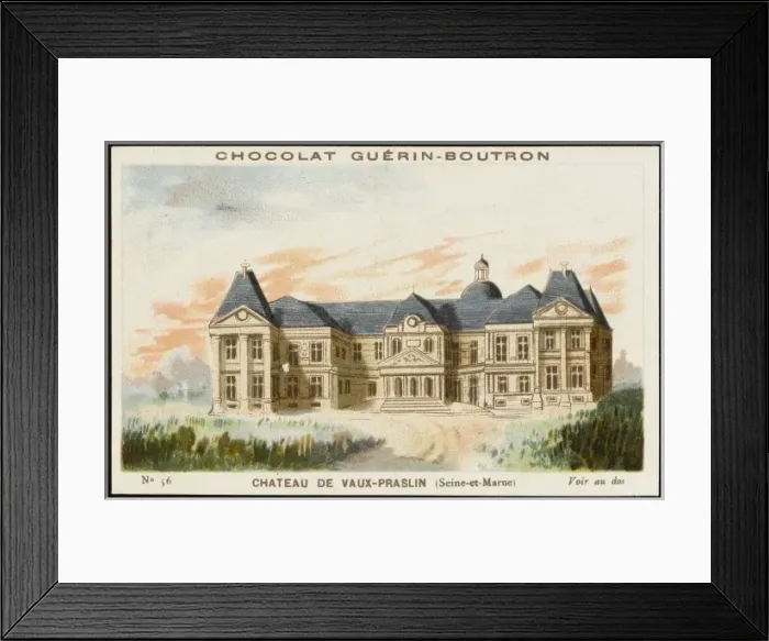 Framed Print : France / Vaux-Praslin Framed Print : France / Vaux-Praslin