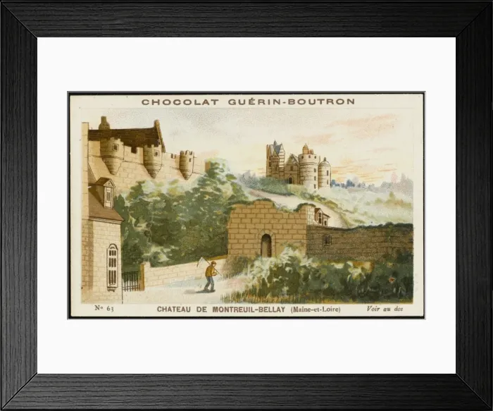 Framed Print : France / Montreuil-Bellay Framed Print : France / Montreuil-Bellay