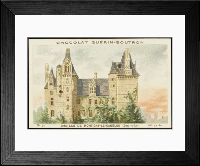 Framed Print : France / Montigny-Le-Gan Framed Print : France / Montigny-Le-Gan