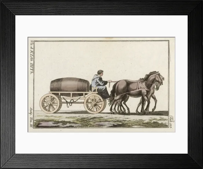 Framed Print : Roman Wagon Framed Print : Roman Wagon