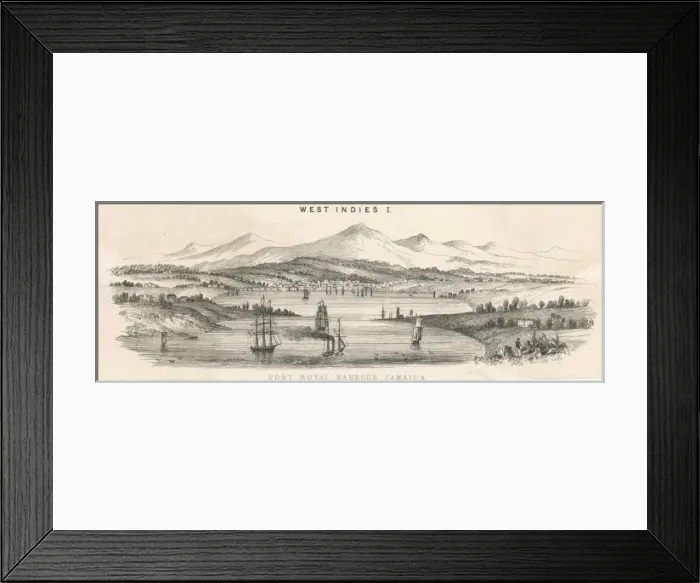 Framed Print : Jamaica / Port Royal Framed Print : Jamaica / Port Royal