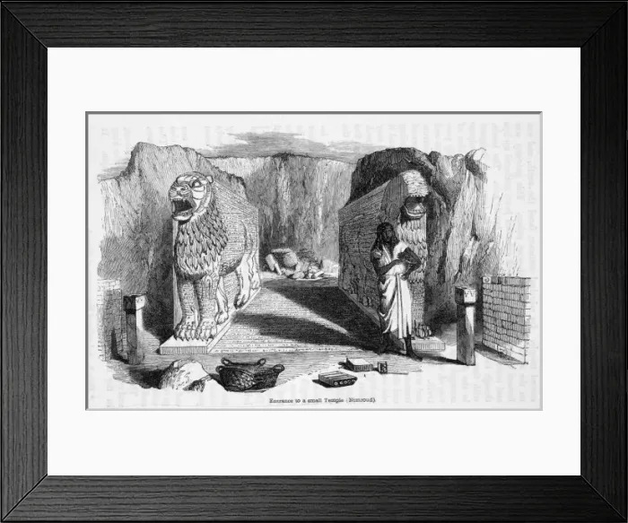 Framed Print : Iraq / Archaeology / Kalhu Framed Print : Iraq / Archaeology / Kalhu