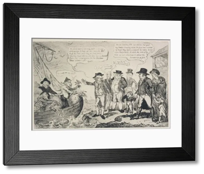 Framed Print : Uk Event / Toon / 1815 / Cornl Framed Print : Uk Event / Toon / 1815 / Cornl