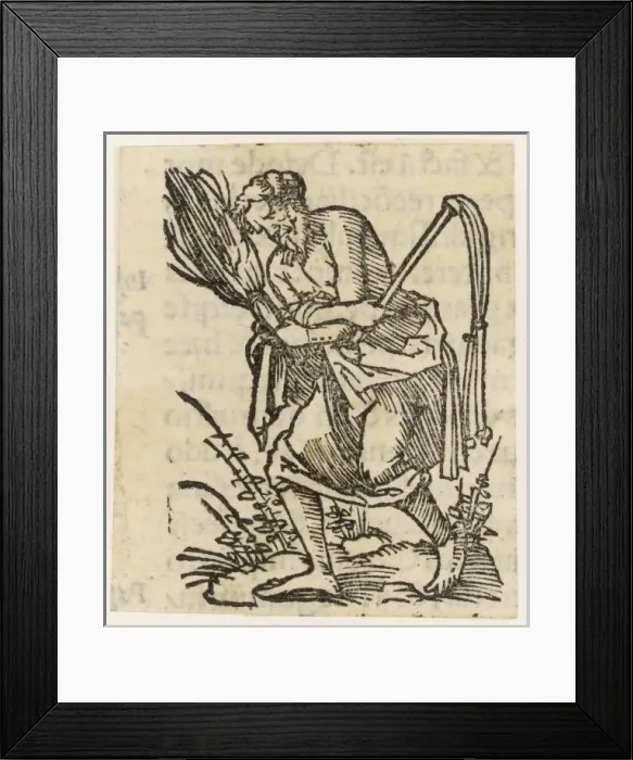 Framed Print : Religion / Flagellant / 1553 Framed Print : Religion / Flagellant / 1553