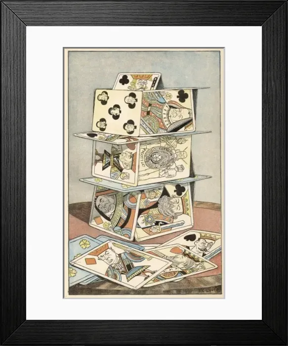 Framed Print : UK EVENT / TOON / 1889 Framed Print : UK EVENT / TOON / 1889