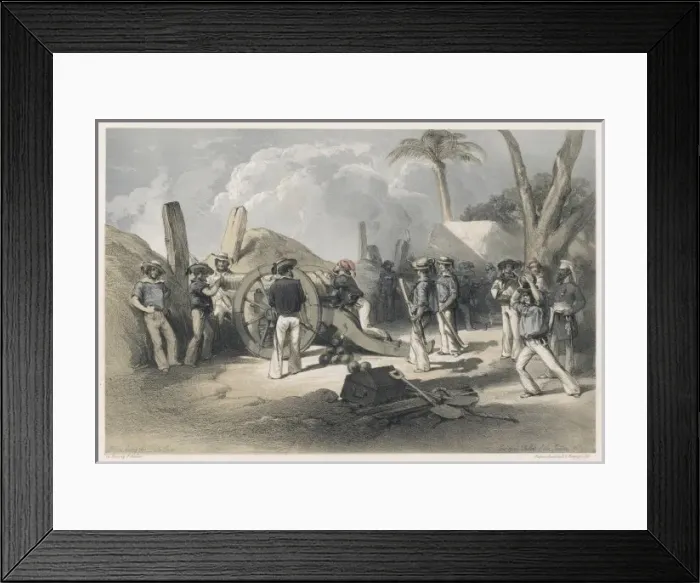 Framed Print : India / Sikh War / Multan Framed Print : India / Sikh War / Multan