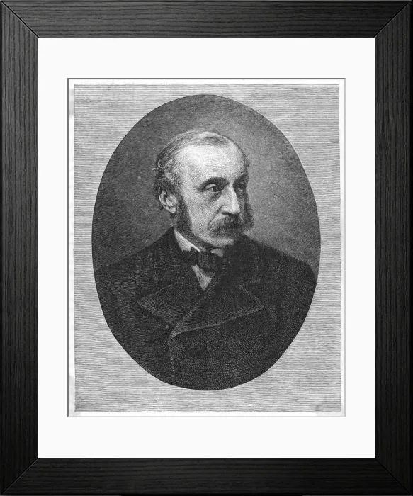 Framed Print : Charles Eliot Norton Framed Print : Charles Eliot Norton
