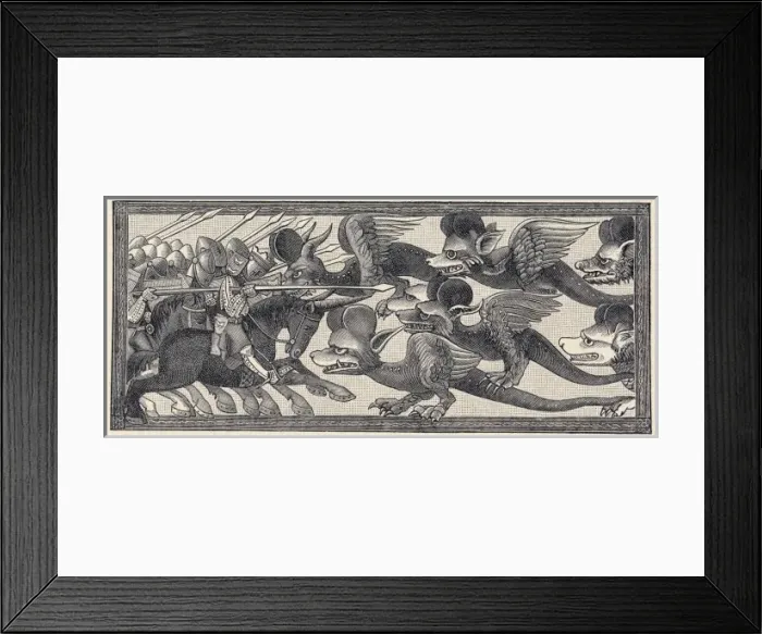 Framed Print : Alexander & Monsters 2 Framed Print : Alexander & Monsters 2