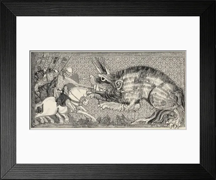 Framed Print : Alexander & Monsters 3 Framed Print : Alexander & Monsters 3