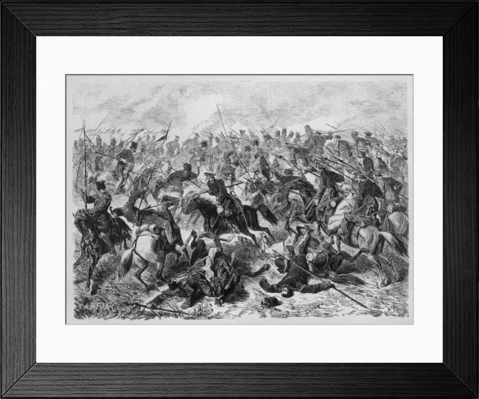 Framed Print : Russo-Turkish Cavalry Framed Print : Russo-Turkish Cavalry