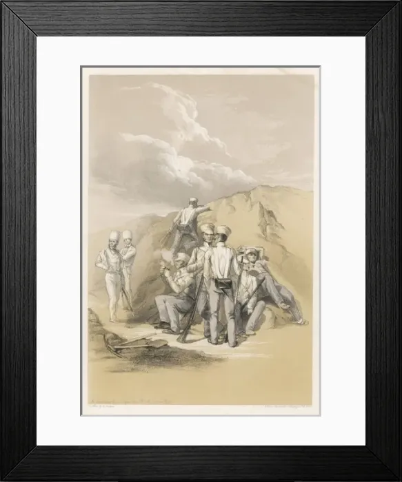 Framed Print : Military Dress / 19th Brit Framed Print : Military Dress / 19th Brit