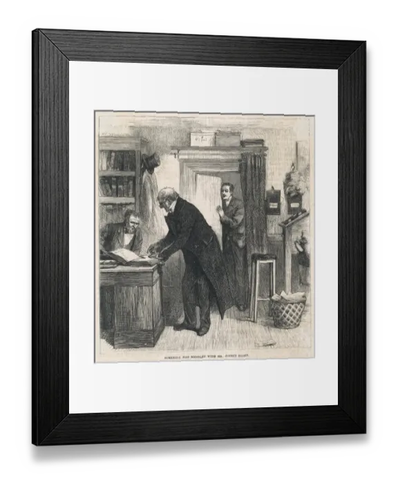 Framed Print : Mistake in the Books Framed Print : Mistake in the Books