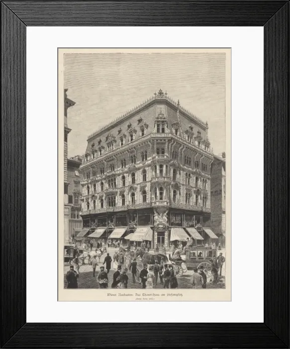 Framed Print : Thonet Furniture Shop Framed Print : Thonet Furniture Shop