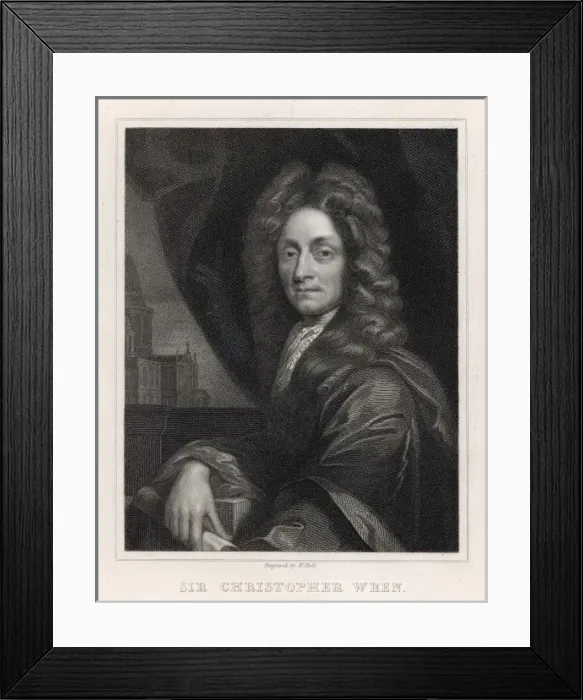 Framed Print : Wren / Kneller / Holl Framed Print : Wren / Kneller / Holl