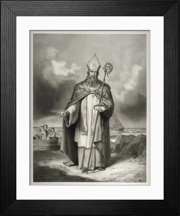 Framed Print : St Nicolas / Myra / Manche Framed Print : St Nicolas / Myra / Manche