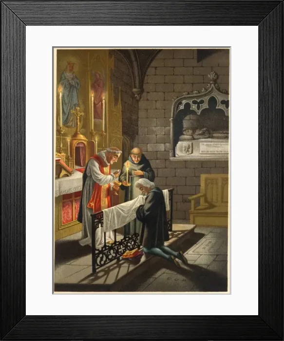 Framed Print : Lorgues / Takes Sacrament Framed Print : Lorgues / Takes Sacrament