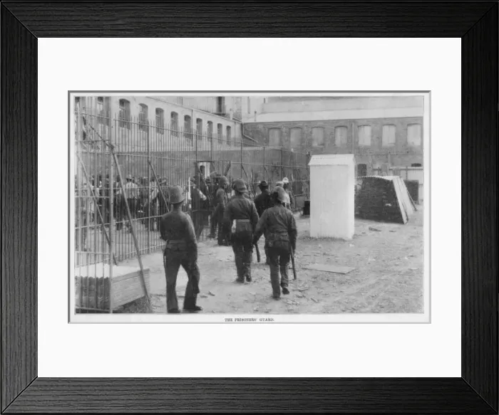 Framed Print : Boer Prison Guard Framed Print : Boer Prison Guard