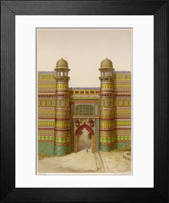 Framed Print : India / Gwalior / Palace Framed Print : India / Gwalior / Palace