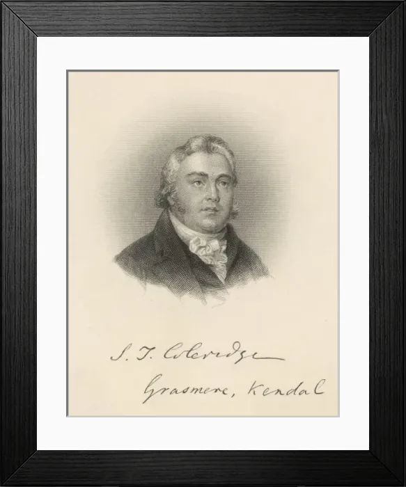 Framed Print : Coleridge at Grasmere Framed Print : Coleridge at Grasmere