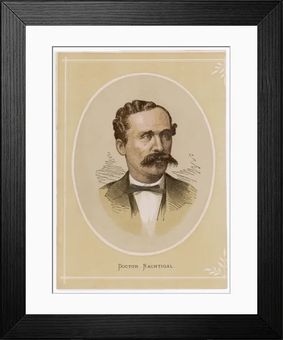 Framed Print : Gustav Nachtigal (Col) Framed Print : Gustav Nachtigal (Col)