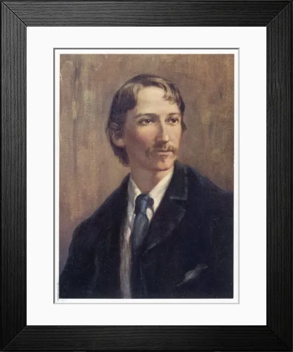 Framed Print : Rl Stevenson / Young Man Framed Print : Rl Stevenson / Young Man