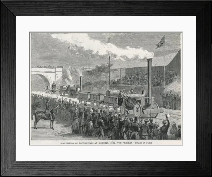 Framed Print : Rainhill Loco Trial Framed Print : Rainhill Loco Trial