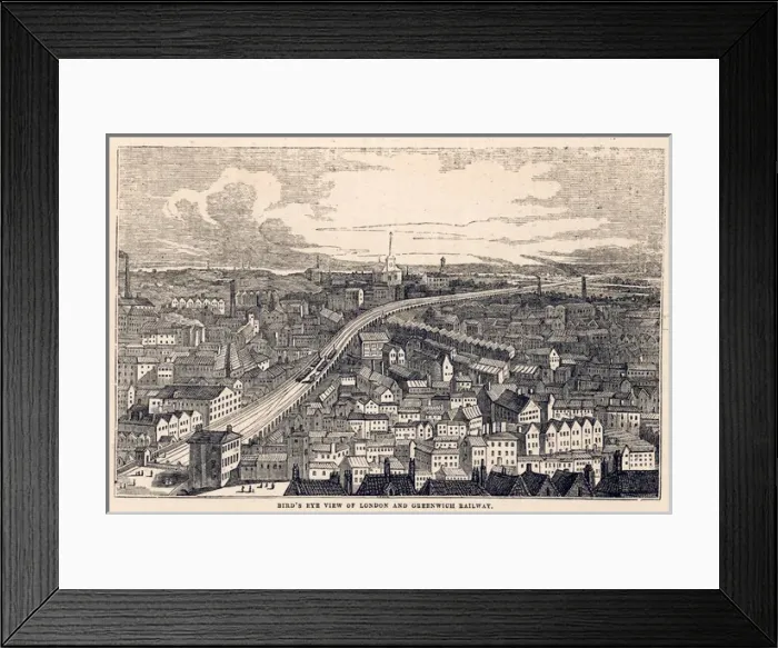 Framed Print : Greenwich Railway Framed Print : Greenwich Railway