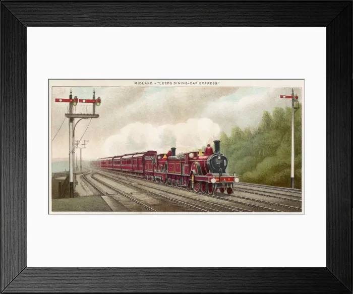 Framed Print : Leeds Dining Express Framed Print : Leeds Dining Express