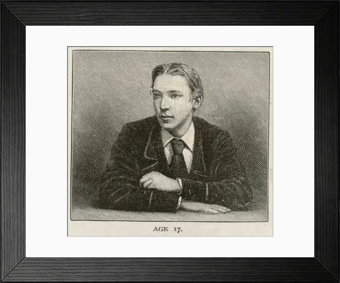 Framed Print : Stevenson Age 17 Framed Print : Stevenson Age 17