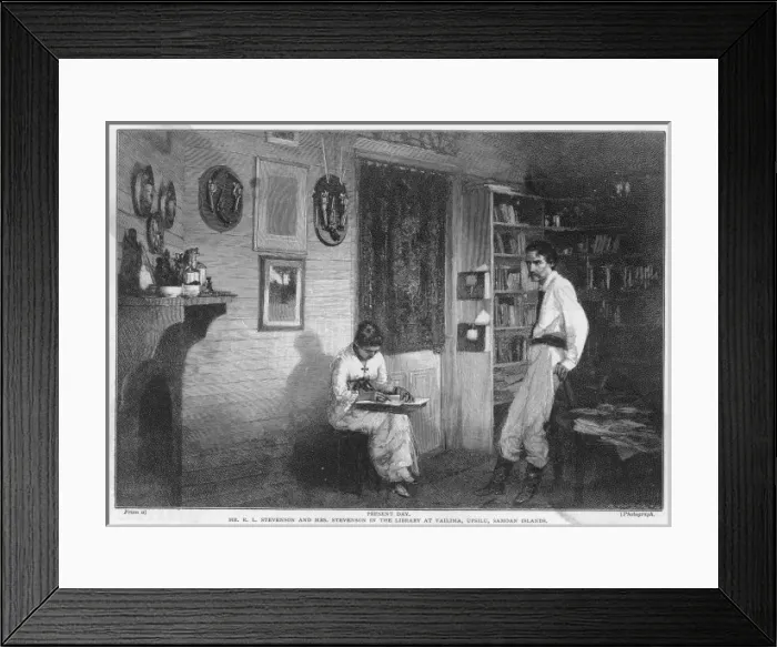 Framed Print : Stevenson and Belle Framed Print : Stevenson and Belle