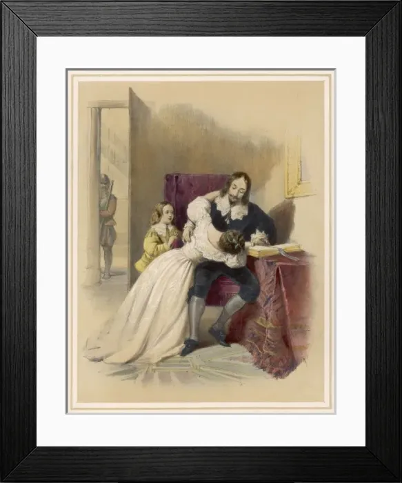 Framed Print : Charles I Children Framed Print : Charles I Children